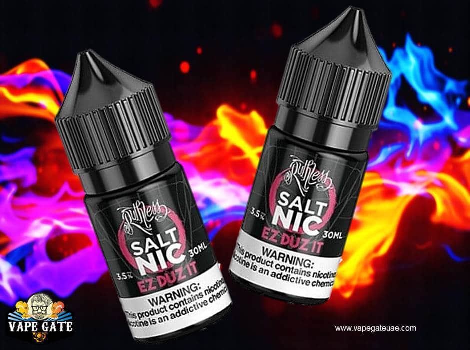 Ez Duz It Vape Juice EZ Duz It Ruthless Salt Nic .98 Ruthless E-Liquid in  Dubai Vape Arabia Ruthless Vape Dubai