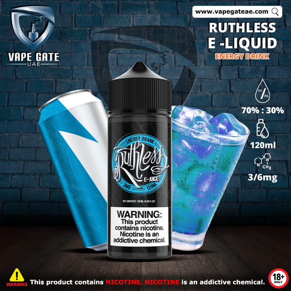 ENERGY DRANK BY RUTHLESS | Abu Dhabi , Dubai ,Same Day Delivery