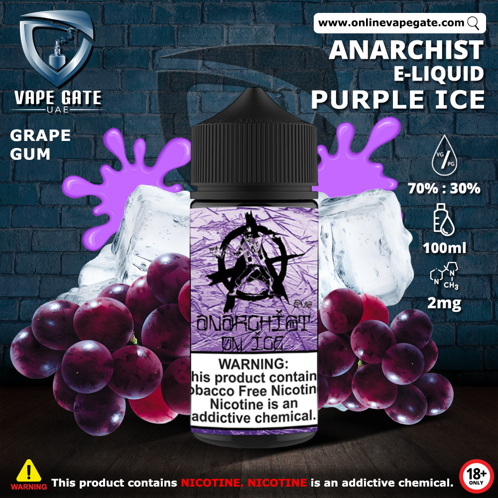 Nicotine Series E-Liquid PURPLE DRINK - Vape E-Juice, E-Liquid, E-Cigs,  Tobacco Flavor, Vapor Anarchist Tobacco-Free Australia