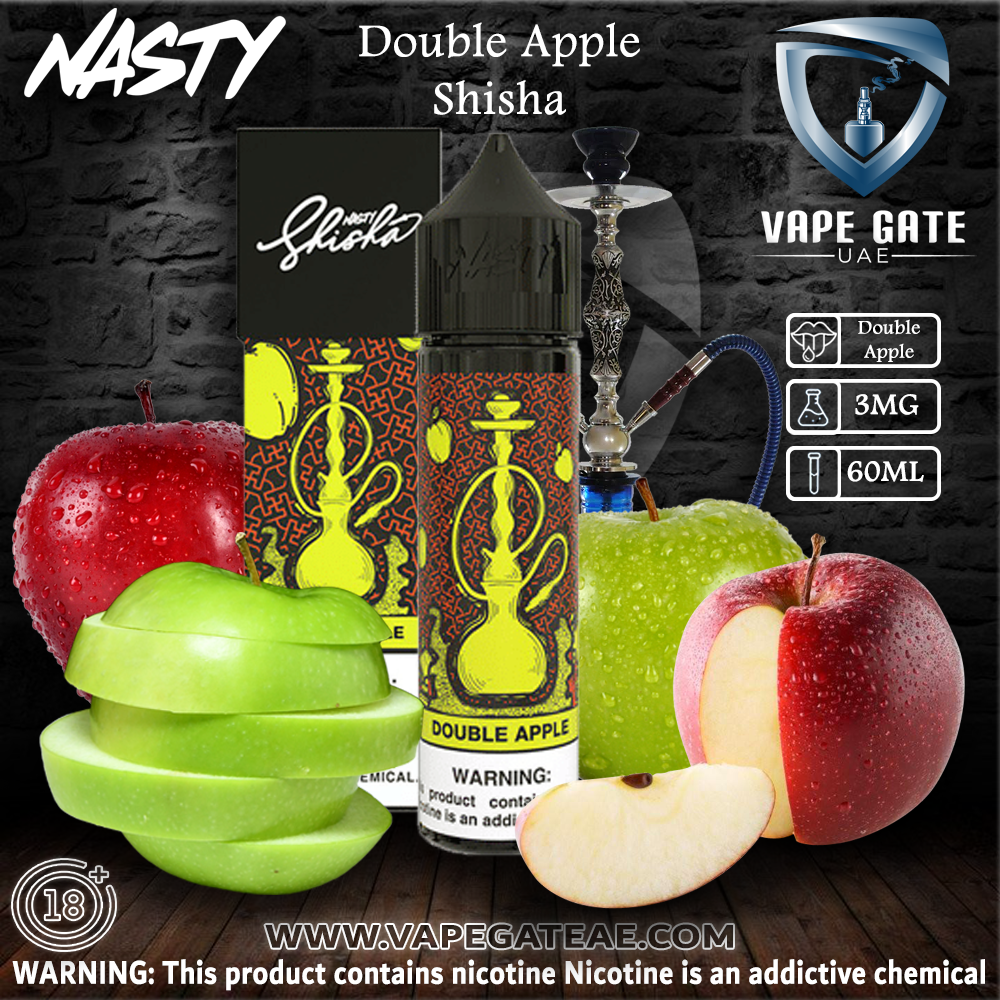 Shisha Gate Buy Double Apple Nasty Shisha | Shisha Vape Juice
