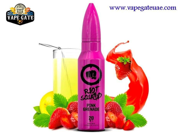 Pink Grenade E liquid by Riot Squad | Abu Dhabi & Dubai | Vape Gate UAE
