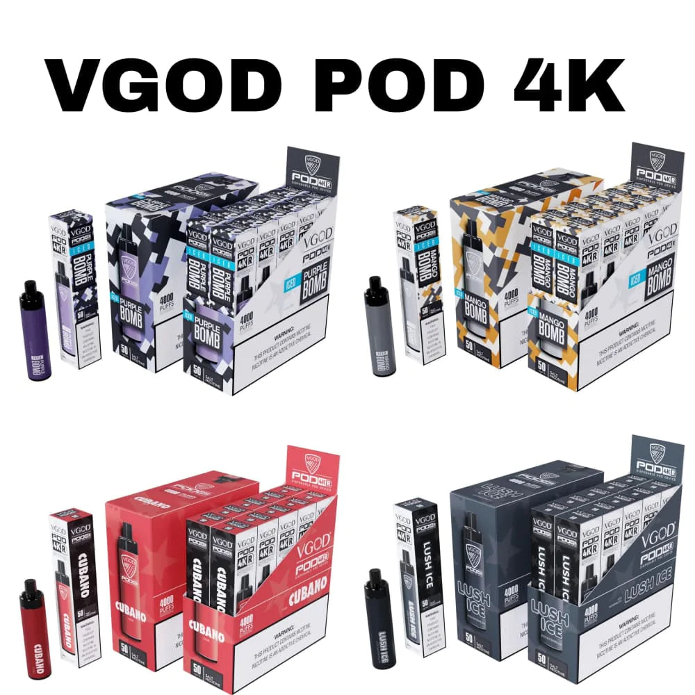 VGOD POD 4K DISPOSABLE DEVICE |Abu Dhabi & Dubai | Same Day Delivery