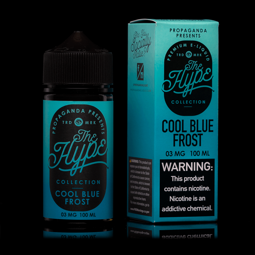 Cool Blue Frost E-Liquid By Propaganda The Hype Australia